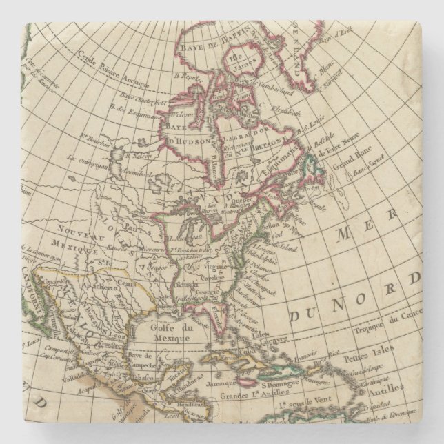 Nordamerika-Schule Steinuntersetzer (Vorderseite)