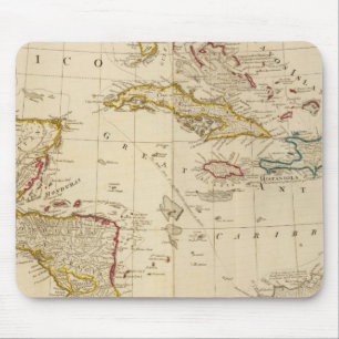 Nordamerika Süd Mousepad