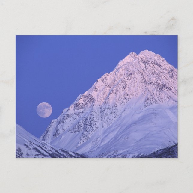 Nordamerika, USA, Alaska, Knik River, Postkarte (Vorderseite)