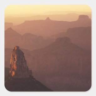 Nordamerika, USA, Arizona, Grand Canyon, Quadratischer Aufkleber