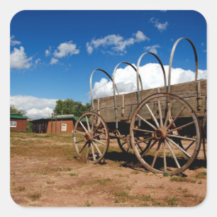 Nordamerika, USA, Arizona, Navajo India 2 Quadratischer Aufkleber