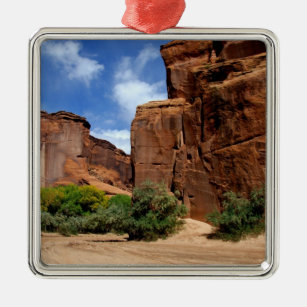 Nordamerika, USA, Arizona, Navajo India 5 Silbernes Ornament