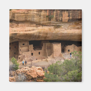 Nordamerika, USA, Colorado. Cliff dwellings Magnet