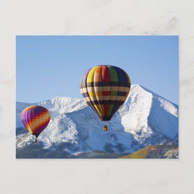 Nordamerika, USA, Colorado, Mt. Crested Butte, Postkarte (Vorderseite)