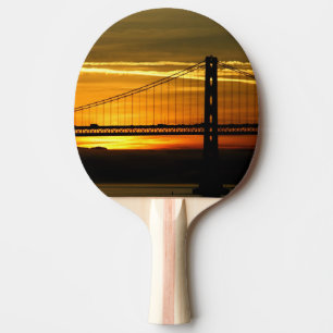 Nordamerika, USA, Kalifornien, San Francisco. 3 Tischtennis Schläger