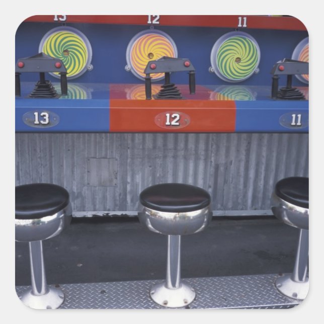 Nordamerika, USA, Missouri, St. Louis, Six Quadratischer Aufkleber (Vorderseite)