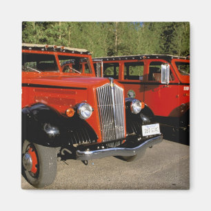 Nordamerika, USA, Montana. Klassischer Ford von 19 Magnet