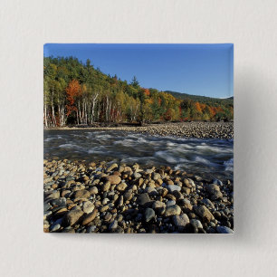 Nordamerika, USA, NH, Ein Kieselstrand an dem Button