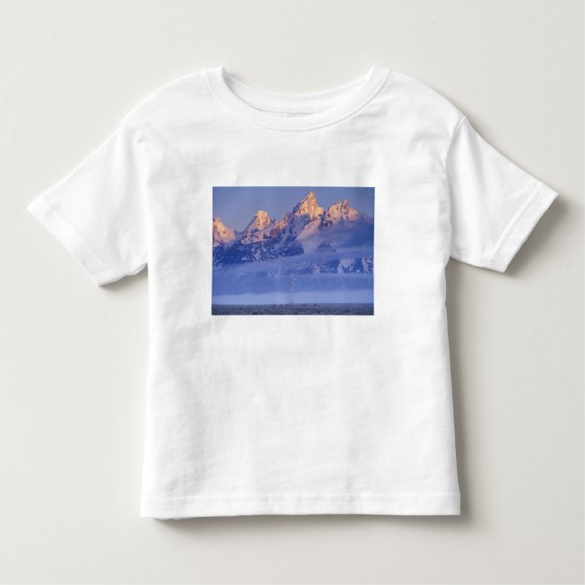 Nordamerika, USA, Wyoming, Grand Teton NP, 2 Kleinkind T-shirt (Vorderseite)