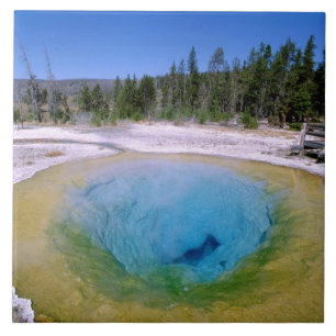 Nordamerika, USA, Wyoming, Yellowstone 2 Fliese