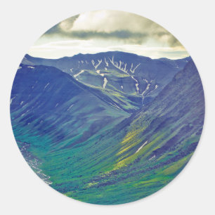 Nordamerika, Vereinigte Staaten, USA, Nordwesten Runder Aufkleber