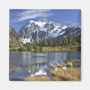 Nordamerika, Washington, Cascades. Mt. Shuksan Magnet