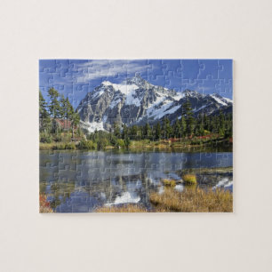 Nordamerika, Washington, Cascades. Mt. Shuksan Puzzle