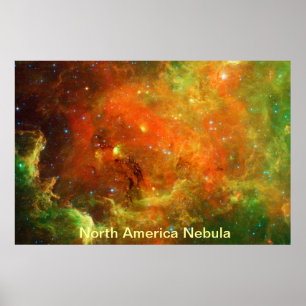 Nordamerikanebel Poster