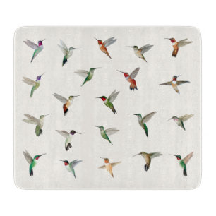 Nordamerikanische Kolibris Schneidebrett