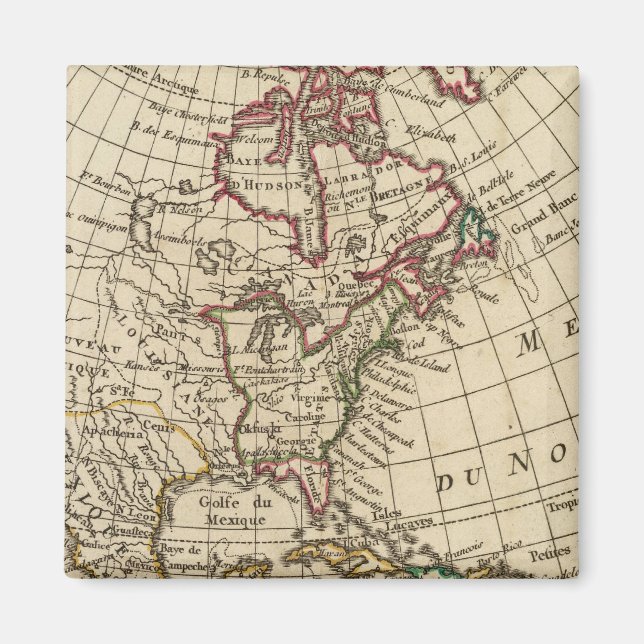 Nordamerikanische Schule Magnet (Vorne)