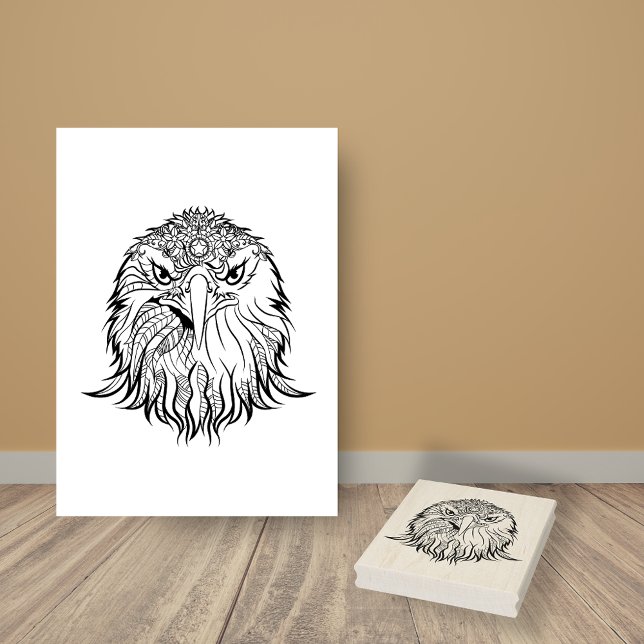 Nordamerikanischer Adler Gummistempel (Von Creator hochgeladen)