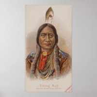 Nordamerikanischer Chefsitzer Bull von Lakota
