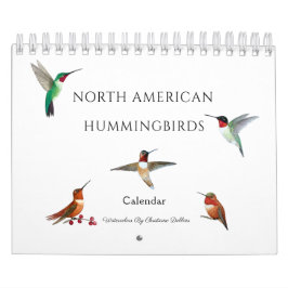 Nordamerikanischer Hummingbirds Calendar Kalender