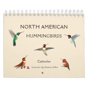 Nordamerikanischer Hummingbirds Calendar Kalender