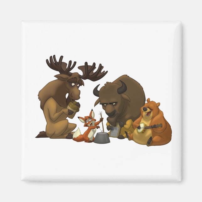 Nordamerikanischer Jug Band Magnet (Vorne)