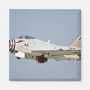 Nordamerikanischer Marine FJ2 Fury Düsenjäger im F Magnet