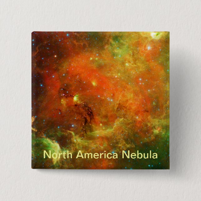 Nordamerikanischer Nebel Button (Vorderseite)