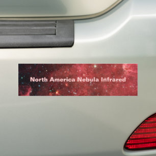 Nordamerikanischer Nebel Infrarot Autoaufkleber