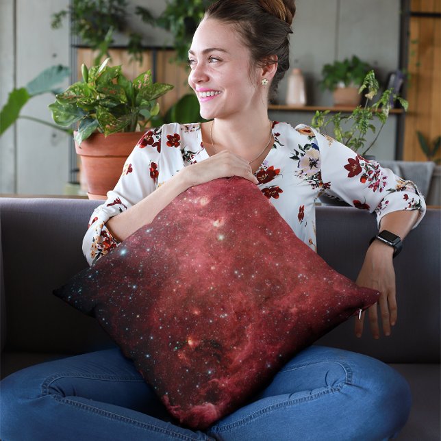 Nordamerikanischer Nebel Infrarot Kissen (North America Nebula Infrared Throw Pillow)