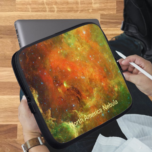 Nordamerikanischer Nebel Laptopschutzhülle (North America Nebula Laptop Sleeve)