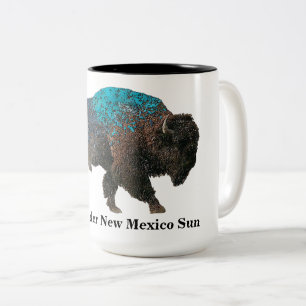 Nordamerikanisches Buffalo Zweifarbige Tasse