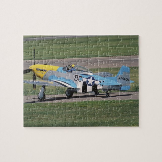 Nordamerikanisches P-51 D, das Donna auf blendet Puzzle (Horizontal)