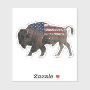 Nordamerikas heiliges Buffalo Aufkleber