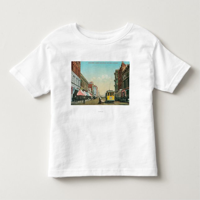 Nordansicht der 5. Straße von f-Straße Kleinkind T-shirt (Vorderseite)