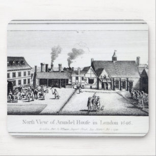 Nordansicht von Arundel-Haus in London Mousepad