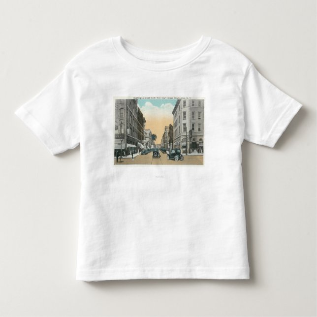 Nordansicht von Washington-Straße vom Gericht Kleinkind T-shirt (Vorderseite)