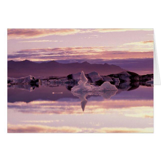 Nordatlantik, Island, Breioamerkurjokull (Vorderseite (Horizontal))