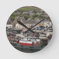 Nordatlantischer Hafen von Stromness