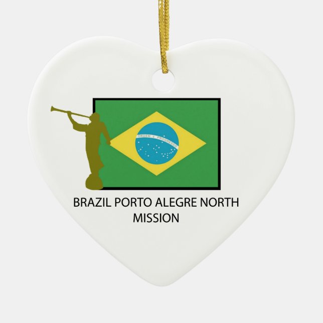 NORDauftrag BRASILIENS PORTO ALEGRE Keramik Ornament (Vorne)