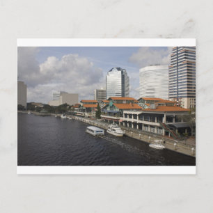 Nordbank Jacksonville Florida Platz Postkarte