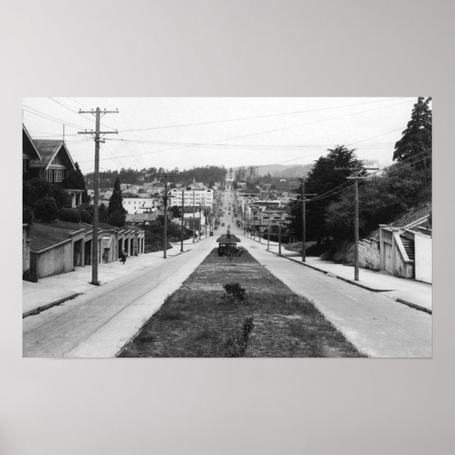 Nordbend, Oregon Town View Foto Poster (Vorne)