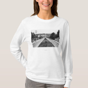 Nordbiegung, Oregon-Stadtansicht-Fotografie T-Shirt
