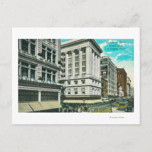 Nordblick auf den Broadway vom Achten aus Postkarte