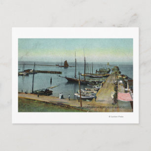 Nordblick vom Osthafen Postkarte