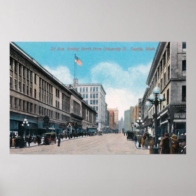 Nordblick von der Universität St. Poster (Vorne)