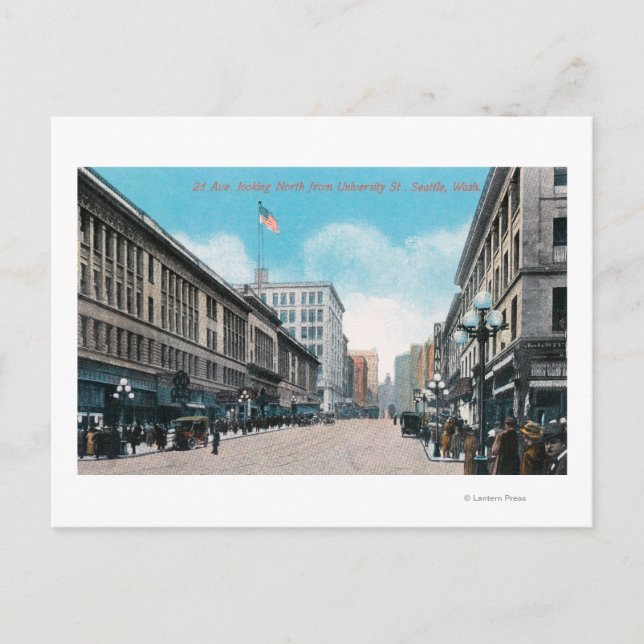 Nordblick von der Universität St. Postkarte (Vorderseite)