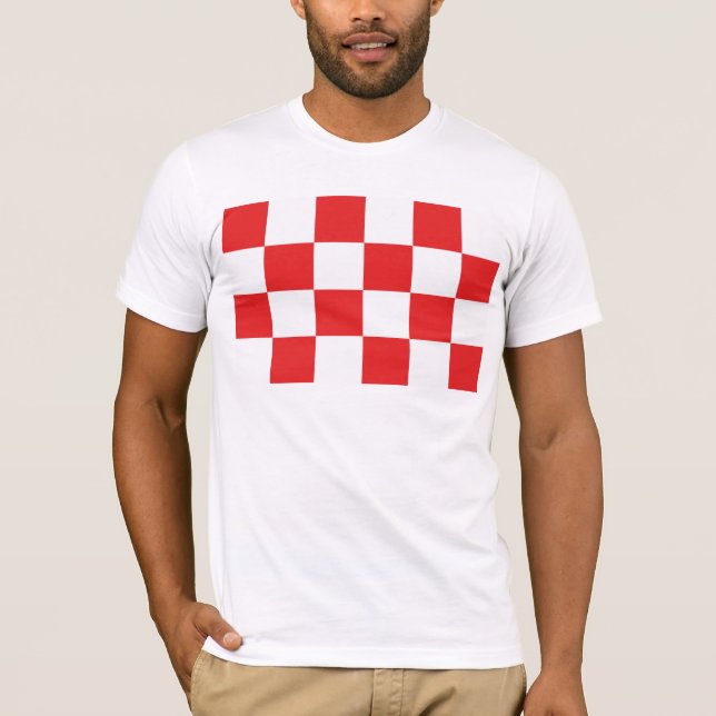 Nordbrabant-Flaggen-T - Shirt (Vorderseite)