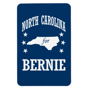NORDCAROLINA FÜR BERNIE SANDERS MAGNET