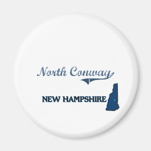 NordConway New Hampshire-Stadt-Klassiker Magnet