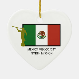 NORDctr MEXIKOS MEXIKO CITY AUFTRAG-LDS Keramik Ornament